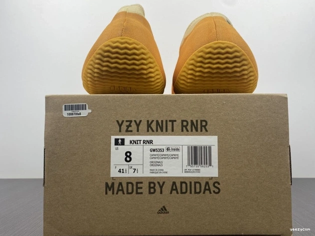 Yeezy Adidas GW5353 Knit Sulfur RNR 1116
